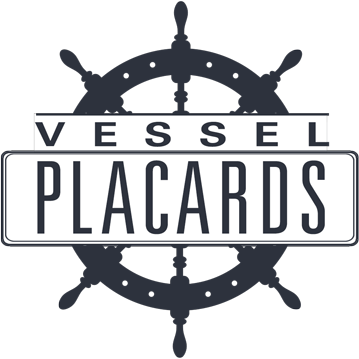 Vessel Placard