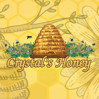 Crystals Raw Honey