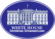 White House Christmas Ornament