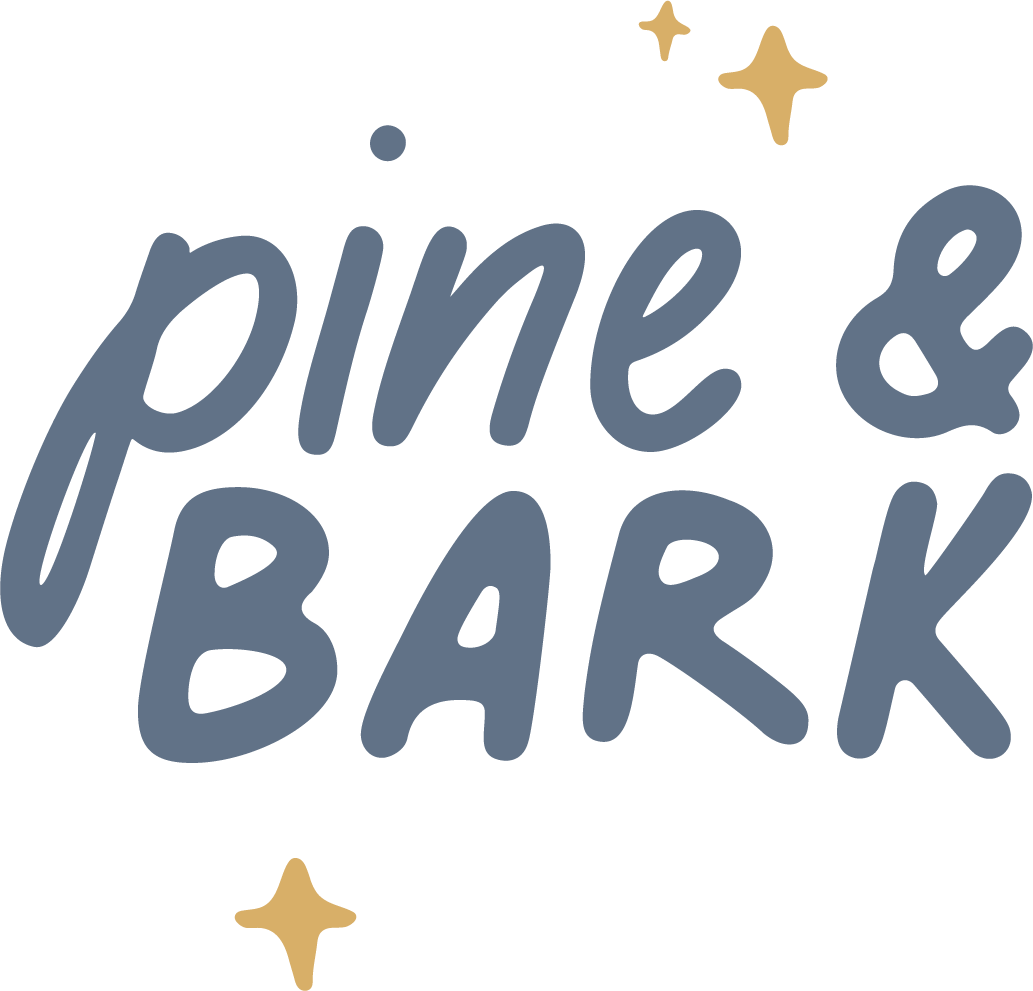 Pine And Bark Dog Tags