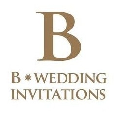 B Wedding Invitations