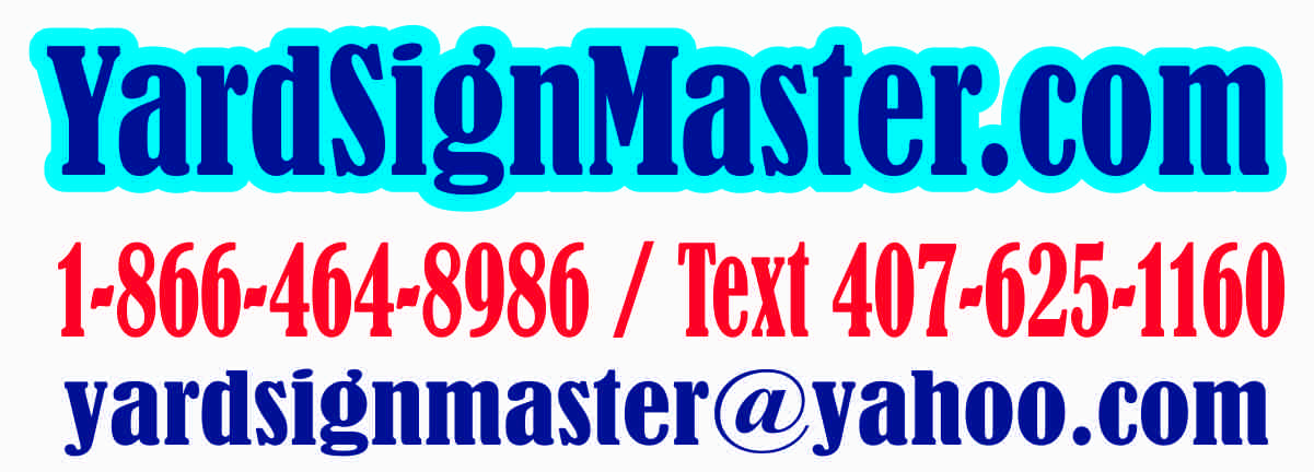 Yard Sign Master