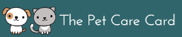 The pet care card