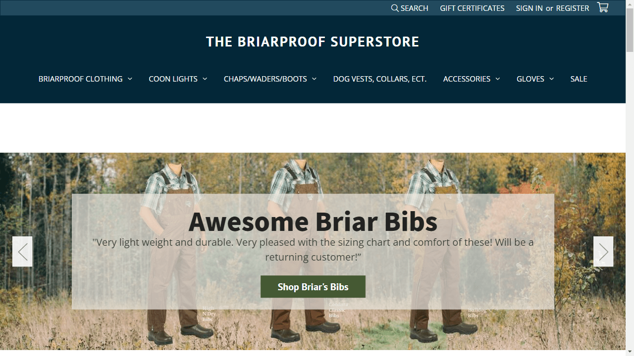 Briarproof Store