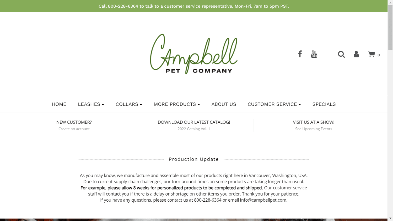 Campbell pet company