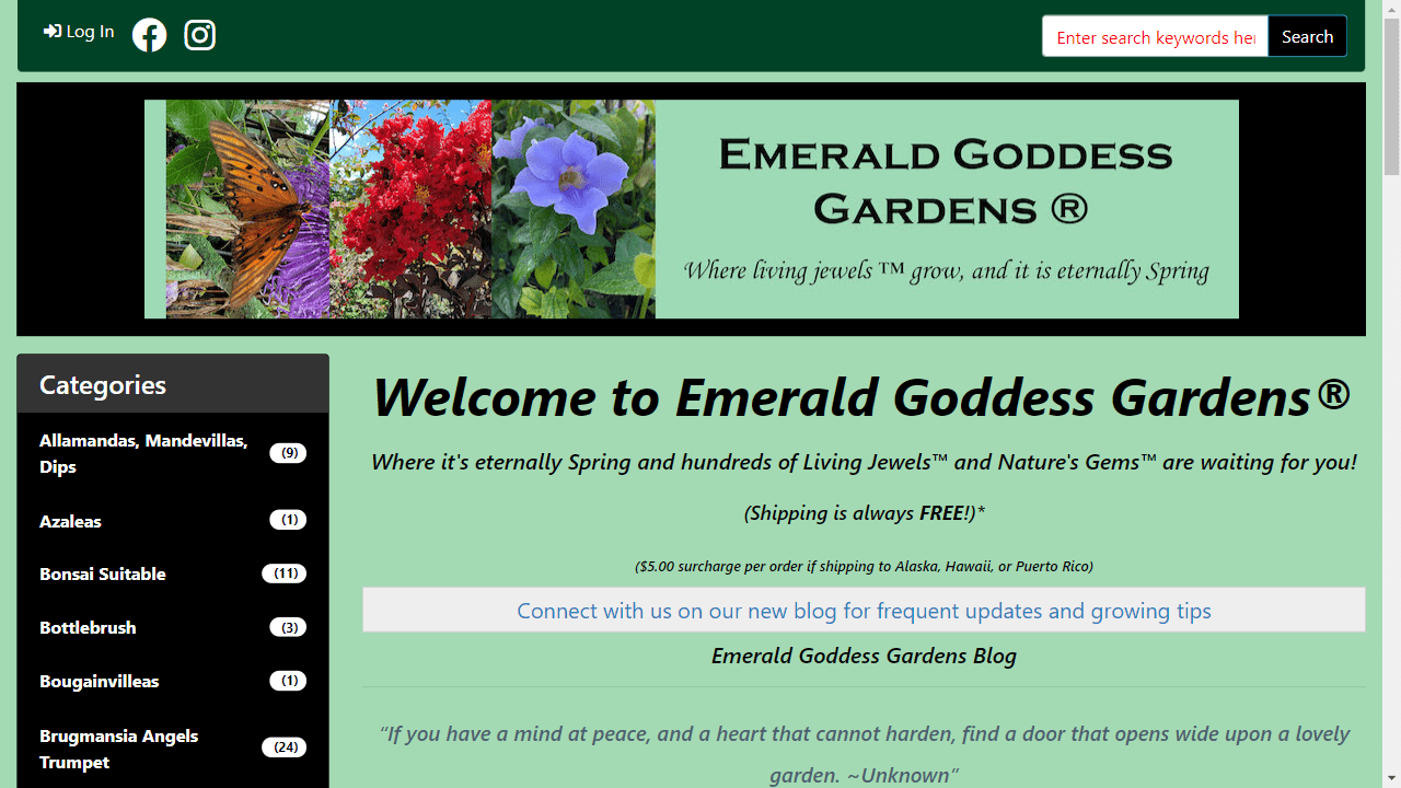 Emerald Goddess Gardens