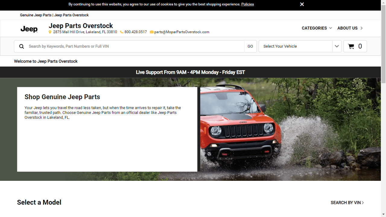 Jeep Parts Overstock