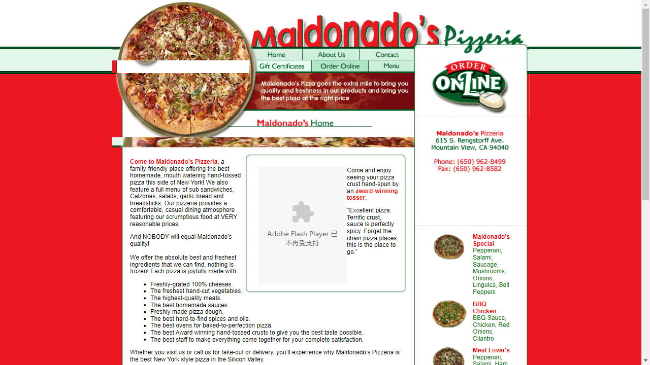 Maldonado's Pizza