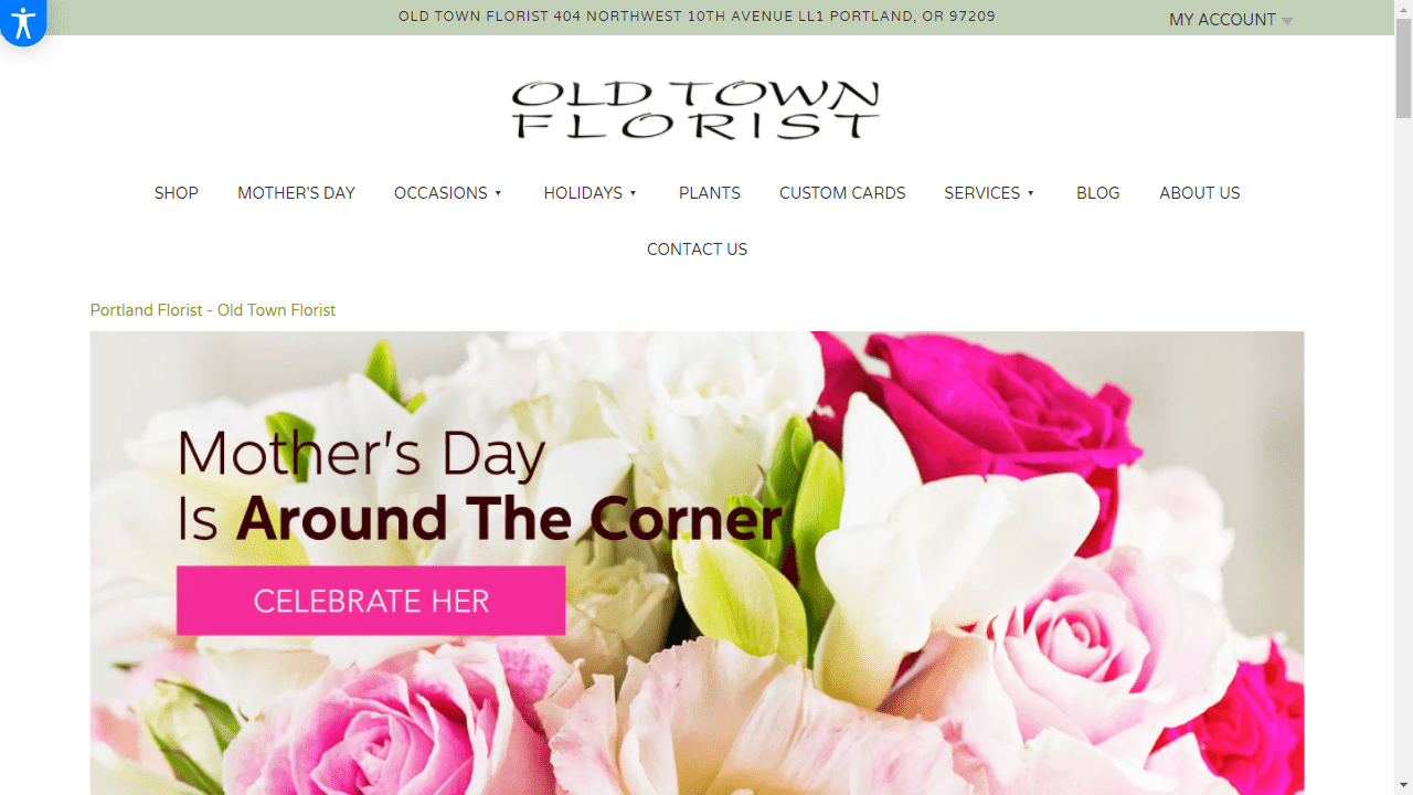 Old Town Florist Logo