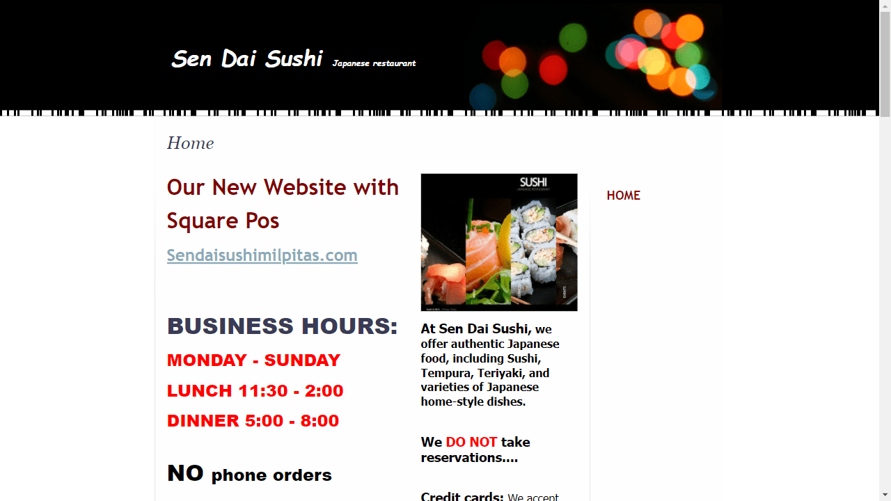 Sen Dai Sushi