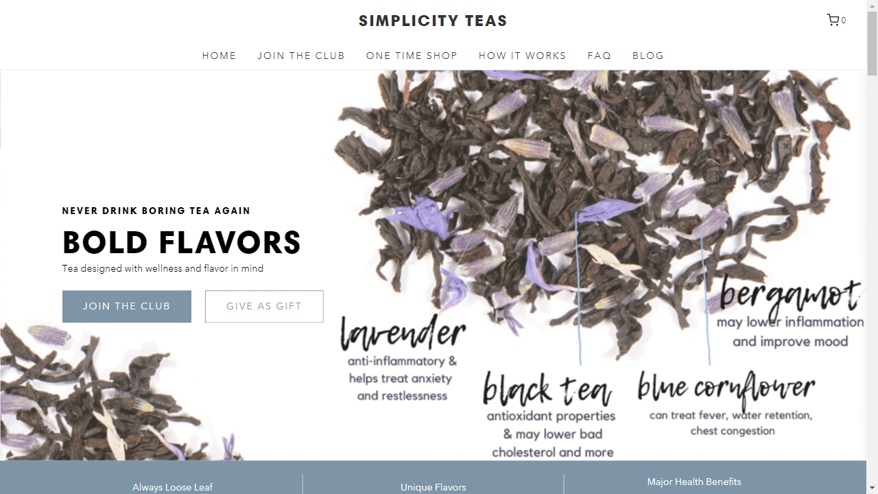 Simplicity Teas