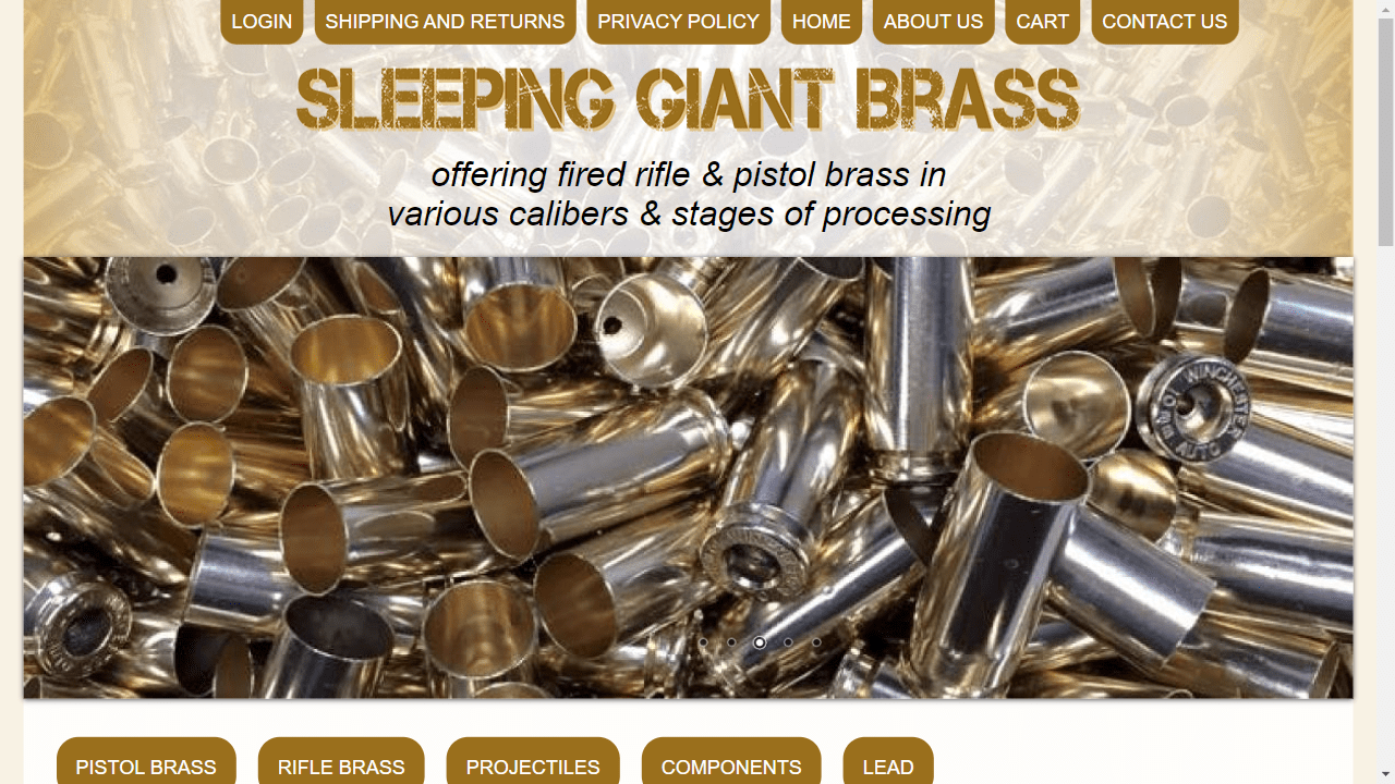 sleeping giant brass