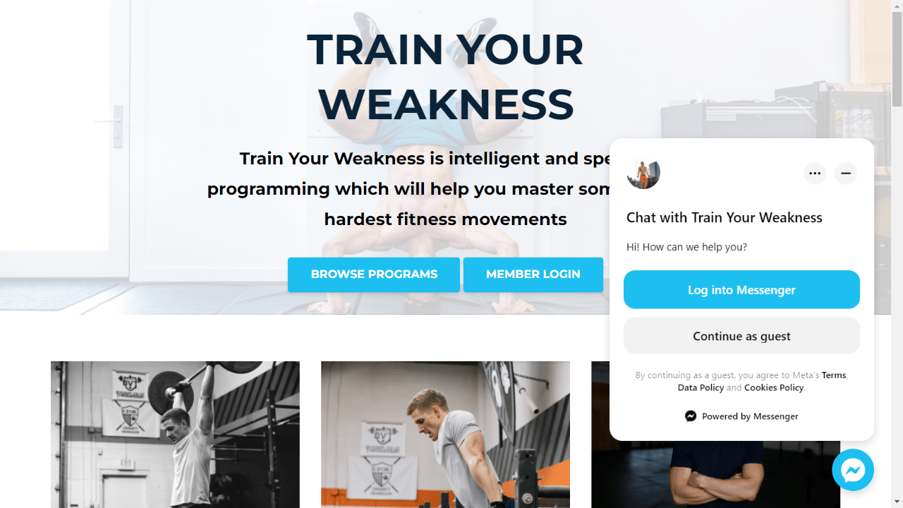Train Your Weakness