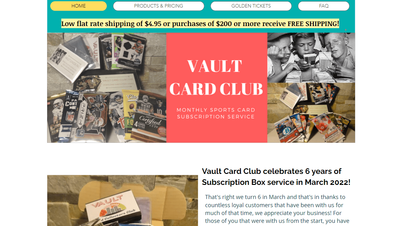 Vault Card Club