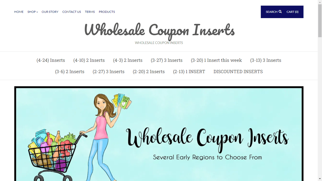 Wholesale Coupon Inserts