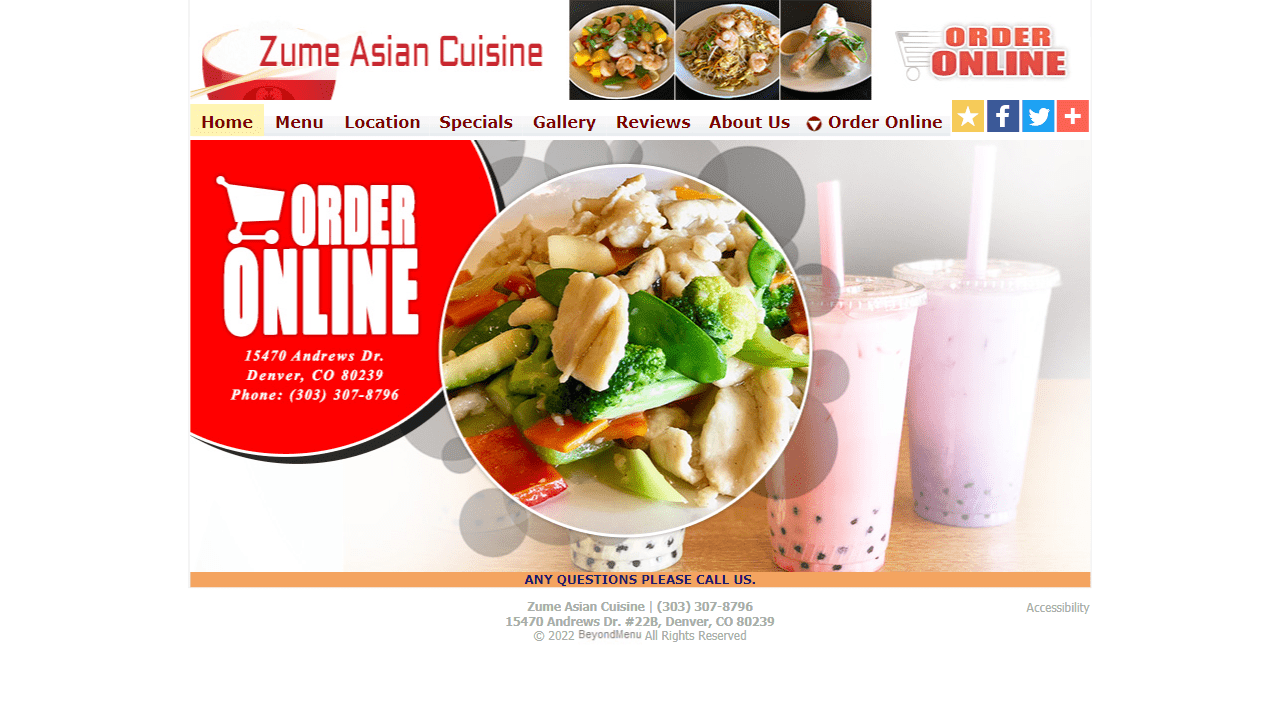 Zume Asian Cuisine